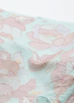 Bottom From Multicolored Organza Gharara Set After Six Wear -Mahra Clothing Shop Multicolored Organza Gharara Set IWBS02210924 rrc1