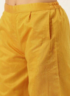 Mustard N Multicolored Embroidered Kurta Set After Six Wear -Mahra Clothing Shop Mustard N Multicolored Embroidered Kurta Set KSBS02110839 rrc2