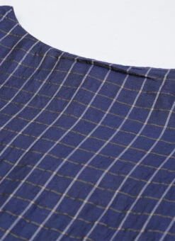 Navy Blue N Beige A Line Kurta Palazzo Set Festive Wear -Mahra Clothing Shop Navy Blue N Beige A Line Kurta Palazzo Set KSBS02101766 rrc1