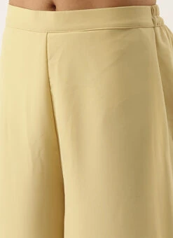 Navy Blue N Beige A Line Kurta Palazzo Set Festive Wear -Mahra Clothing Shop Navy Blue N Beige A Line Kurta Palazzo Set KSBS02101766 rrc2