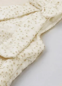 Off White Embroidered Kali Style One Shoulder Gown Party Wear -Mahra Clothing Shop Off White Embroidered Kali Style One Shoulder Gown IWBS02007375 rrc1