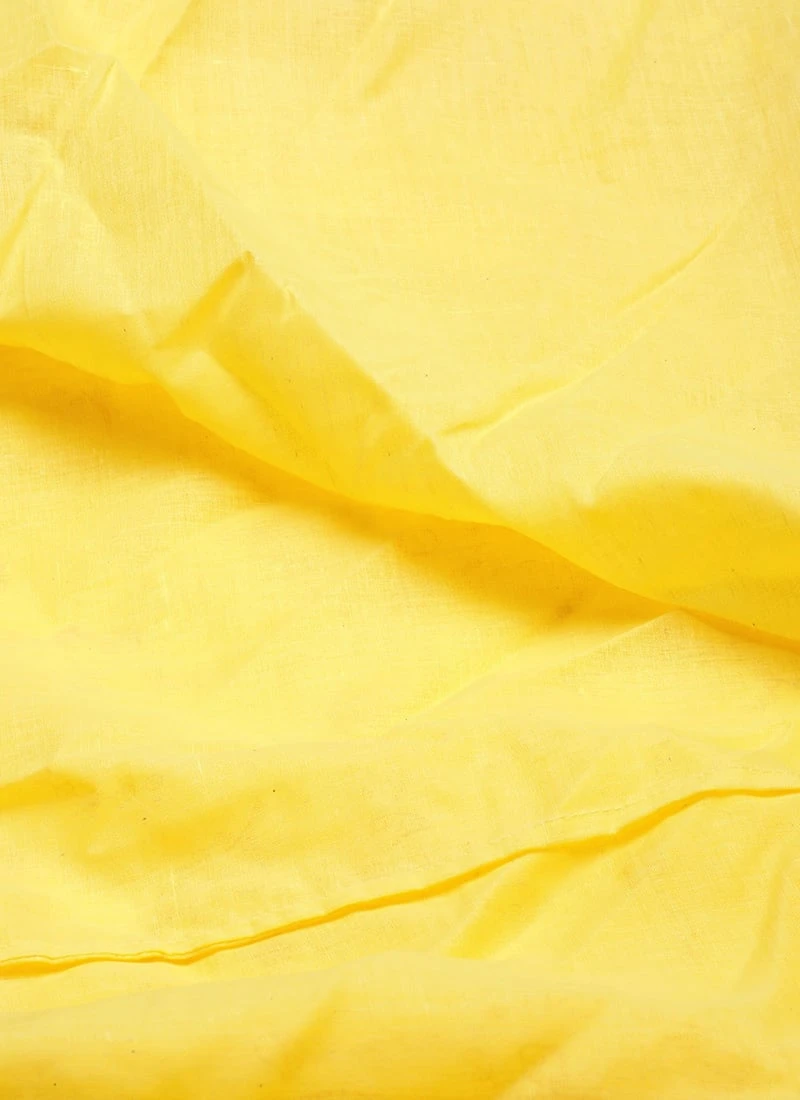 Jacket From Off White N Yellow Foil Printed Gown 7 Jacket From Off White N Yellow Foil Printed Gown - Image 7