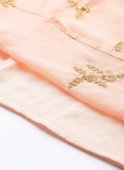 Peach Embroidered Jumpsuit Festive Wear -Mahra Clothing Shop Peach Embroidered Jumpsuit DRBS02306363 rrc4
