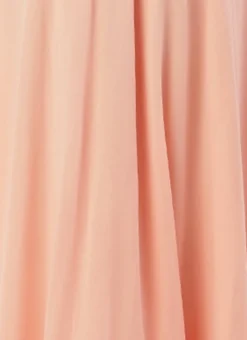 Teen Girls Peach Georgette Sequins One Shoulder Style Gown Party Wear 14 Teen Girls Peach Georgette Sequins One Shoulder Style Gown Party Wear -Mahra Clothing Shop Peach Georgette Sequins One Shoulder Style Gown IWBS02212545 rrc3