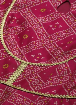 Pink Art Silk Digital Fabric Kruta Set Festive Wear -Mahra Clothing Shop Pink Art Silk Digital Fabric Kruta Set KSBS02205906 rrc1