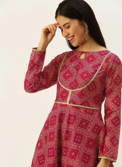 Pink Art Silk Digital Fabric Kruta Set Festive Wear -Mahra Clothing Shop Pink Art Silk Digital Fabric Kruta Set KSBS02205906 rrc4