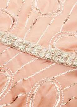 Pink Embroidered Georgette Kurti Festive Wear -Mahra Clothing Shop Pink Embroidered Georgette Kurti KRBS02307693 rrc1