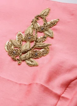 Pink Embroidered Gharara Set Festive Wear -Mahra Clothing Shop Pink Embroidered Gharara Set KSBS02012709 rrc1