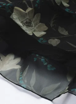 Pink Foil Printed Organza Maxi Dress Festive Wear -Mahra Clothing Shop Pink Foil Printed organza Maxi Dress DRBS02208513 rrc4 1