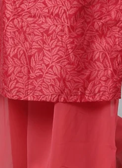 Pink Printed Strap Neck Style Kurti Festive Wear 14 Pink Printed Strap Neck Style Kurti Festive Wear -Mahra Clothing Shop Pink Printed Strap neck Style Kurti KRBS02307677 rrc3