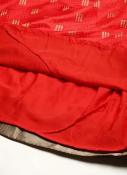 Red Art Silk Strap Neck Style Maxi Dress Festive Wear -Mahra Clothing Shop Red Art Silk Strap Neck Style Maxi Dress DRBS02301108 rrc4