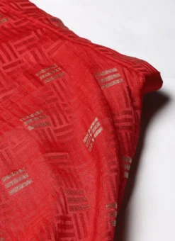 Skirt From Red Jacquard Crop Top N Skirt With Cape After Six Wear -Mahra Clothing Shop Red Jacquard Crop Top N Skirt With Cape IWBS02301050 rrc3