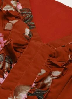 Rust Georgette Digital Printed Gown After Six Wear 12 Rust Georgette Digital Printed Gown After Six Wear -Mahra Clothing Shop Rust Georgette Digital Printed Gown DRBS02206242 rrc1