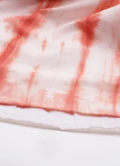 Rust Tie N Dye Dress After Six Wear -Mahra Clothing Shop Rust Tie N Dye Dress DRBS02202393 rrc2