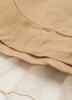 Silver Sequins Embroidered N Light Beige Net Gown Festive Wear -Mahra Clothing Shop Silver Sequins Embroidered N Light Beige Net Gown IWBS02211072 rrc3