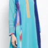 Sky Blue Georgette Anarkali Suit After Six Wear