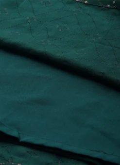 Teal Green Art Silk Foil Printed Maxi Dress Festive Wear -Mahra Clothing Shop Teal Green Art Silk Foil Printed Maxi Dress DRBS02211113 rrc3