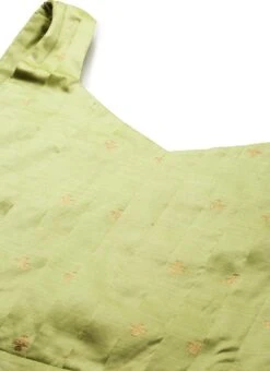 Turquoise High N Low Pleated Yoke Dress Festive Wear -Mahra Clothing Shop Turquoise High N Low Pleated Yoke Dress DRBS02108657 rrc1