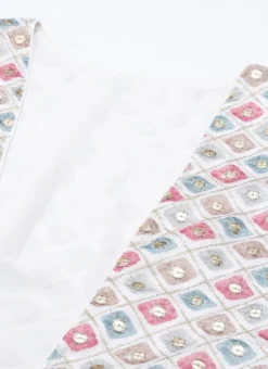 Bottom From White Jacket N Pista Green Embroidered Palazzo Set After Six Wear -Mahra Clothing Shop White Jacket N Pista Green Embroidered Palazzo Set IWBS02211157 rrc1