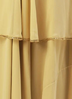 White N Beige Foil Print Layered Gown Wedding Wear -Mahra Clothing Shop White N Beige Foil Print Layered Gown IWBS02205028 rrc4