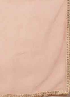 Skirt From White Sequins N Peach Net Tiered Lehenga After Six Wear -Mahra Clothing Shop White Sequins N Peach Net Tiered Lehenga GHBS02212562 rrc3