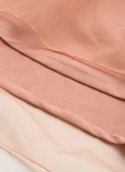 Skirt From White Sequins N Peach Net Tiered Lehenga After Six Wear -Mahra Clothing Shop White Sequins N Peach Net Tiered Lehenga GHBS02212562 rrc4