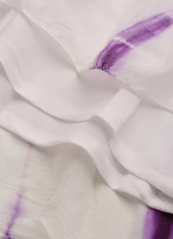Skirt From White Viscose Tie N Dye Co Ords Set After Six Wear -Mahra Clothing Shop White Viscose Tie N Dye Co Ords Set IWBS02211253 rrc4
