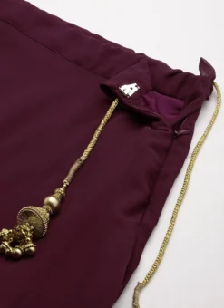 Wine Viscose Embroidered Pink Lehenga Festive Wear -Mahra Clothing Shop Wine Viscose Embroidered Pink Lehenga GHBS02205063 rrc2