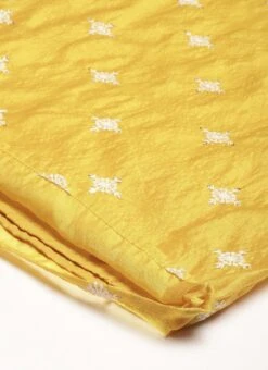 Yellow Art Silk Embroidered Jumpsuit Party Wear -Mahra Clothing Shop Yellow Art Silk Embroidered Jumpsuit DRBS02209681 rrc3