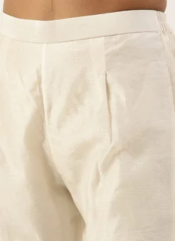 Yellow Chinnon Embroidered Kurta Set Festive Wear -Mahra Clothing Shop Yellow Chinnon Embroidered Kurta Set KSBS02205088 rrc2