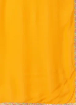 Dupatta From Yellow Digital Printed Alia Cut Sharara Suit After Six Wear -Mahra Clothing Shop Yellow Digital Printed Sharara Suit SLBS02306377 rrc4 1