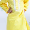 Yellow Dori Kurta Pyjama