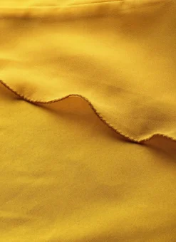 Yellow Embroidered Boat Neckline Gown Festive Wear -Mahra Clothing Shop Yellow Embroidered Boat Neckline Gown IWBS01910299 rpsc4