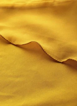 Yellow Embroidered Boat Neckline Gown Festive Wear -Mahra Clothing Shop Yellow Embroidered Boat Neckline Gown IWBS01910299 rrc3