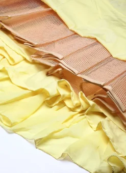 Yellow Embroidered Georgette Kali Gown Festive Wear -Mahra Clothing Shop Yellow Embroidered Georgette Kali Gown IWBS02301799 rrc4