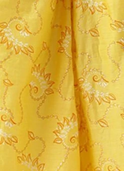 Yellow Foil Printed Jumpsuit Festive Wear -Mahra Clothing Shop Yellow Foil Printed Jumpsuit DRBS02208466 rrc4