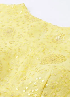 Yellow N Peach Embroidered Lehenga Set Party Wear -Mahra Clothing Shop Yellow N Peach Embroidered Lehenga Set GHBS02001200 rrc1