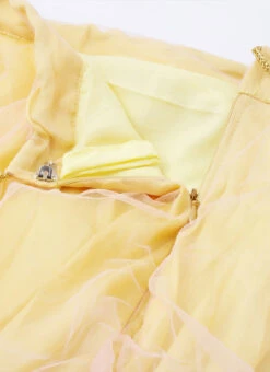 Yellow N Peach Embroidered Lehenga Set Party Wear -Mahra Clothing Shop Yellow N Peach Embroidered Lehenga Set GHBS02001200 rrc3