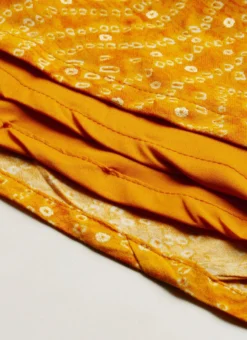 Yellow Printed Angarkha Gown Festive Wear -Mahra Clothing Shop Yellow Printed Angarkha Gown IWBS02110834 rrc4