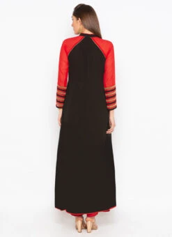 Beige Georgette Embroidered Kurta Palazzo Set Party Wear -Mahra Clothing Shop beige georgette embroidered kurta palazzo set krsmnc2058 b