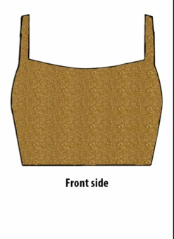 Beige N Gold Sequins Embroidered Georgette Blouse Party Wear -Mahra Clothing Shop beige n gold sequins embroidered georgette blouse BLBS02207351 u