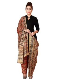 Beige N Orange Cotton Patiala Pant After Six Wear -Mahra Clothing Shop beige n orange cotton patiala pant wbpat015 u