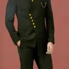 Black Bandhgala Suit