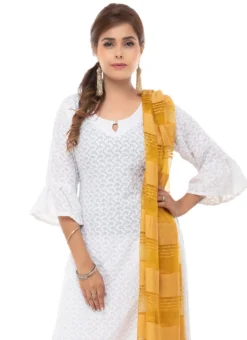 Golden Organza Dupatta After Six Wear 7 Golden Organza Dupatta After Six Wear -Mahra Clothing Shop golden organza dupatta dpsdmfd189 b