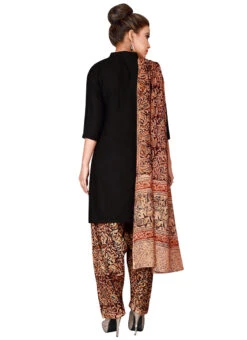 Light Peach N Brown Cotton Patiala Pant After Six Wear -Mahra Clothing Shop light peach n brown cotton patiala pant wbpat074 b