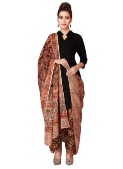 Light Peach N Brown Cotton Patiala Pant After Six Wear -Mahra Clothing Shop light peach n brown cotton patiala pant wbpat074 u