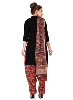 Light Peach N Red Cotton Patiala Pant After Six Wear -Mahra Clothing Shop light peach n red cotton patiala pant wbpat042 b