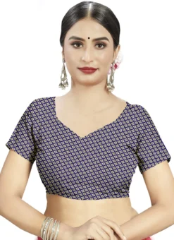 Multicolor Linen Brocade Work Saree Festive Wear -Mahra Clothing Shop multicolor linen brocade work saree sasstsktbgt8902f b