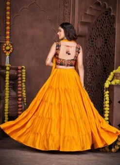 Mustard Faux Georgette Kutch Work Chaniya Choli Festive Wear 7 Mustard Faux Georgette Kutch Work Chaniya Choli Festive Wear -Mahra Clothing Shop mustard faux georgette kutch work chaniya choli ghsacw7524 b