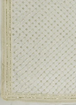 Off White Net Dupatta Party Wear
